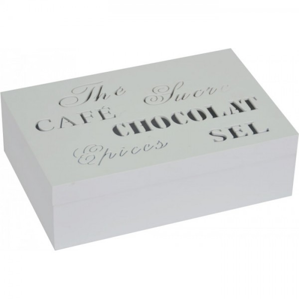 

Шкатулка Art CHOCOLAT белая PR0285