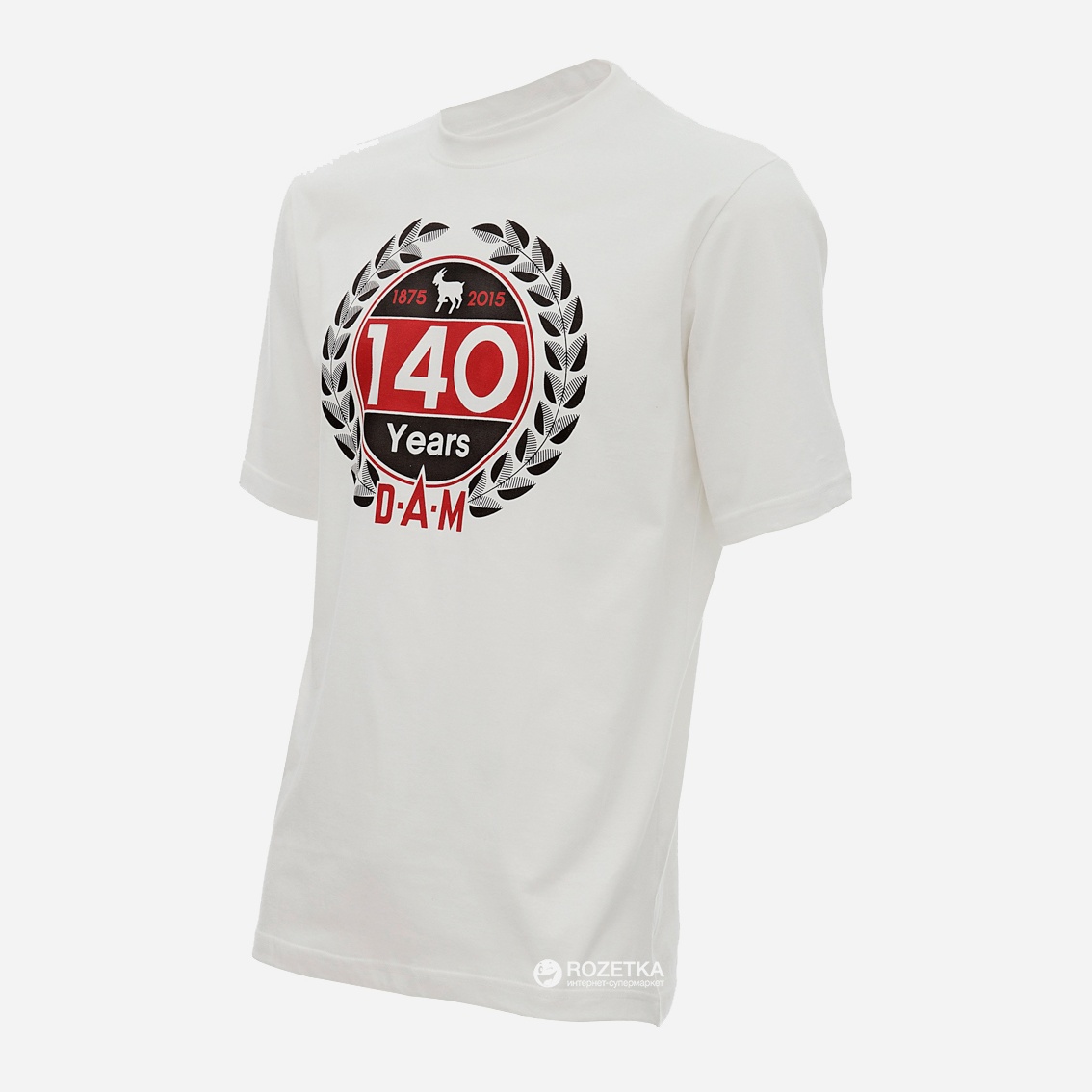 

Футболка DAM 140 Years  Белая, Футболка DAM 140 Years M Белая