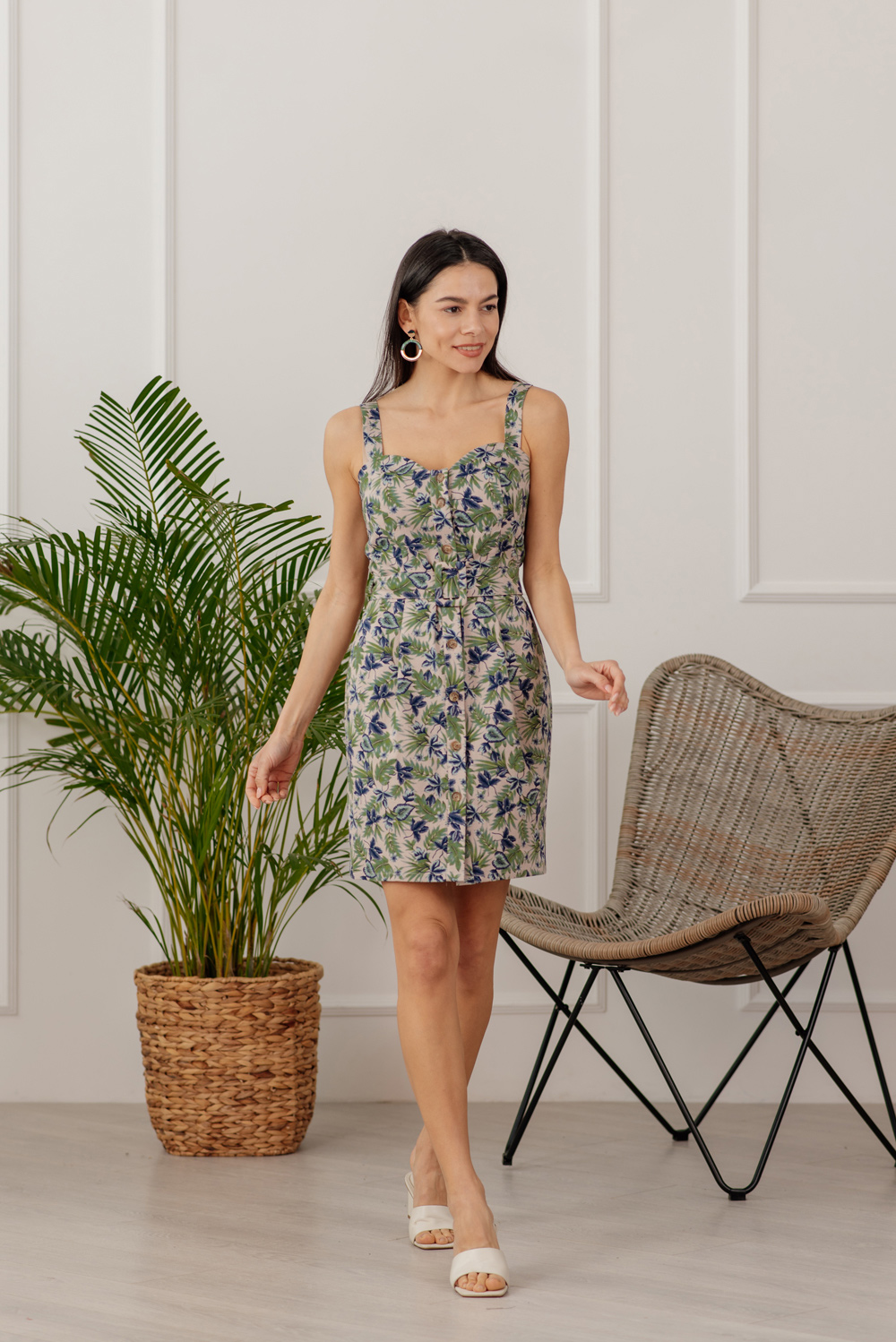 

Платье Azuri 6058  Хаки, Платье Azuri 6058 XL Хаки