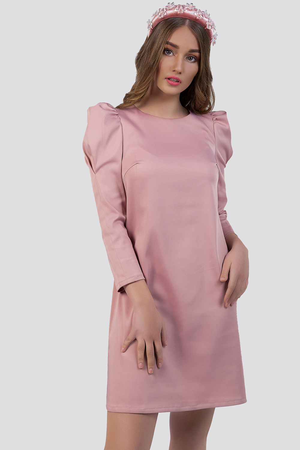 

Платье Azuri 5805  Пудра, Платье Azuri 5805 M Пудра