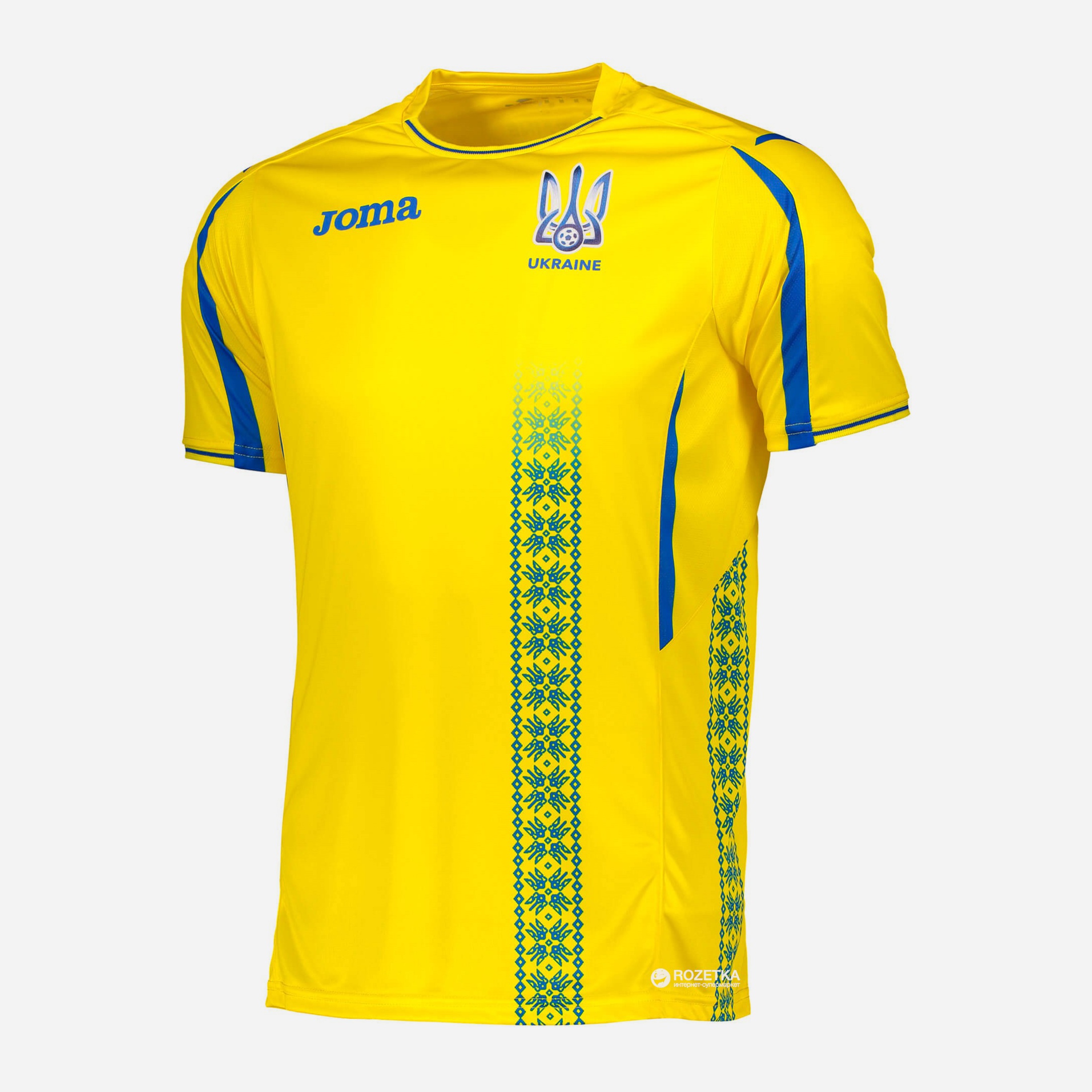 

Футболка сборной Украины по футболу Joma  Желтая, Футболка сборной Украины по футболу Joma 3XL Желтая