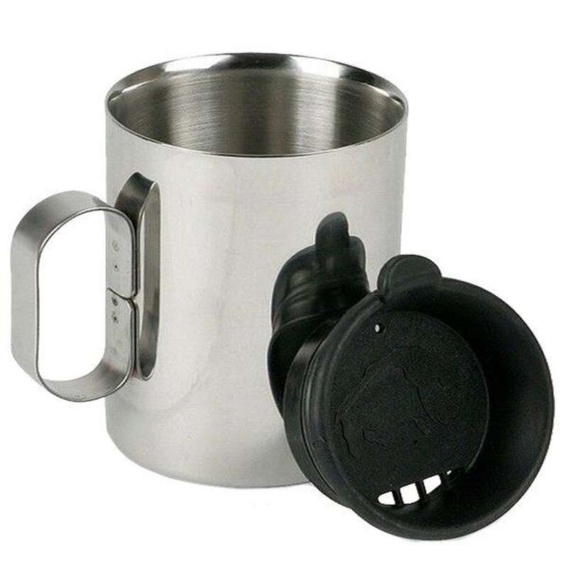 

Термокружка з кришкою Tatonka Thermo Delux 400 (Silver/Black) (TAT 4101.000)