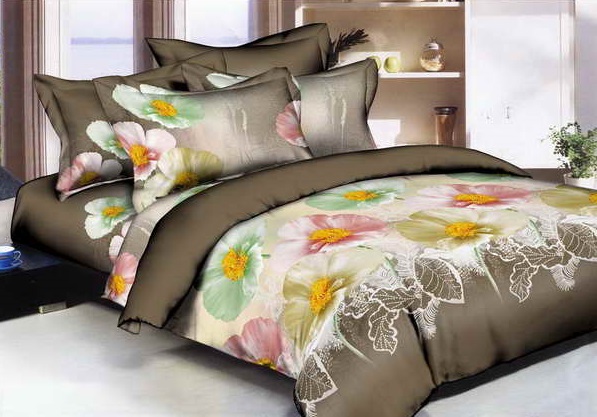 

Постельное белье Zastell 12329 Микросатин семейный 2х145х210