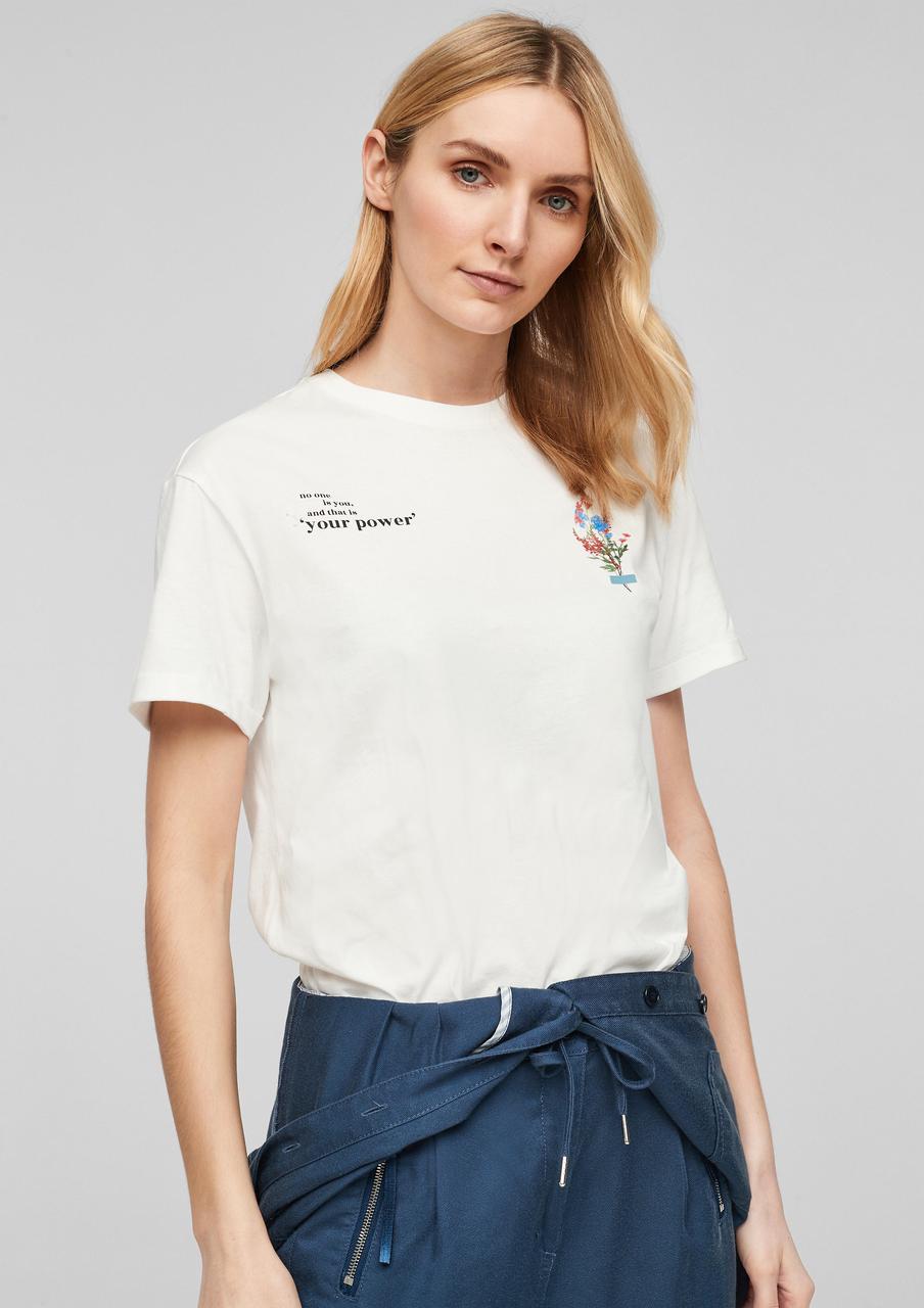 

Футболка s.Oliver 2061401 S Белый