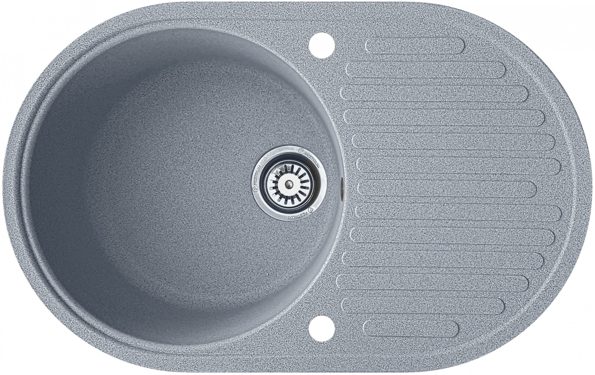 

Кухонная мойка EcoLine El42D 730х460х195мм Серая