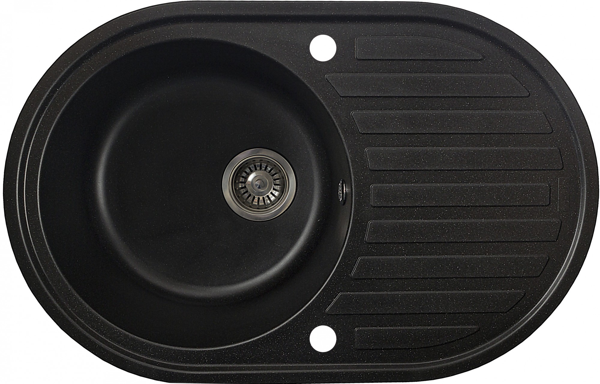 

Кухонная мойка Valetti V27D 770x500x210мм Черная