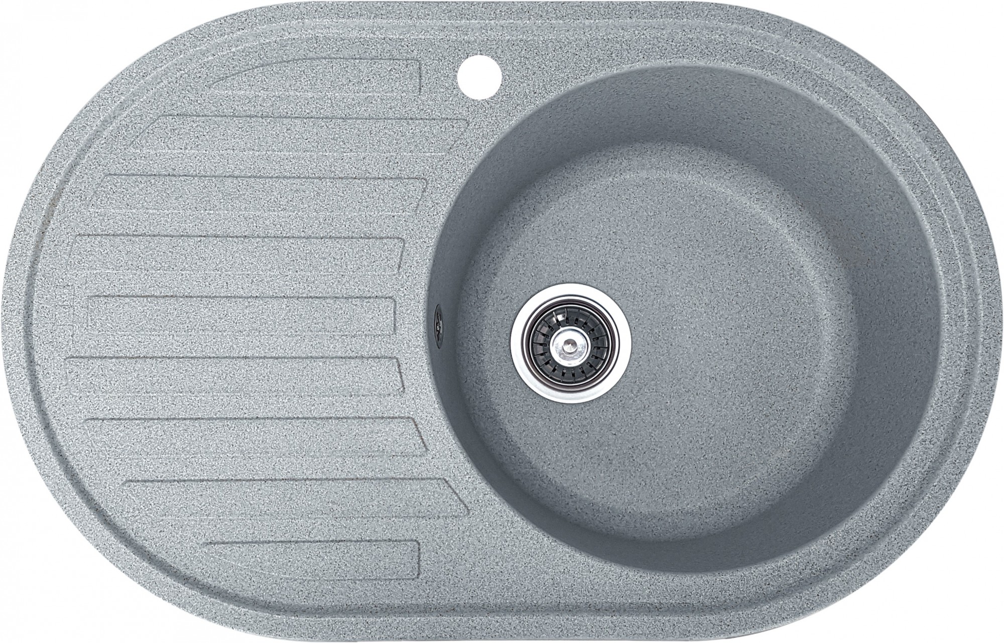 

Кухонная мойка Valetti V27L 770x500x210мм Серая