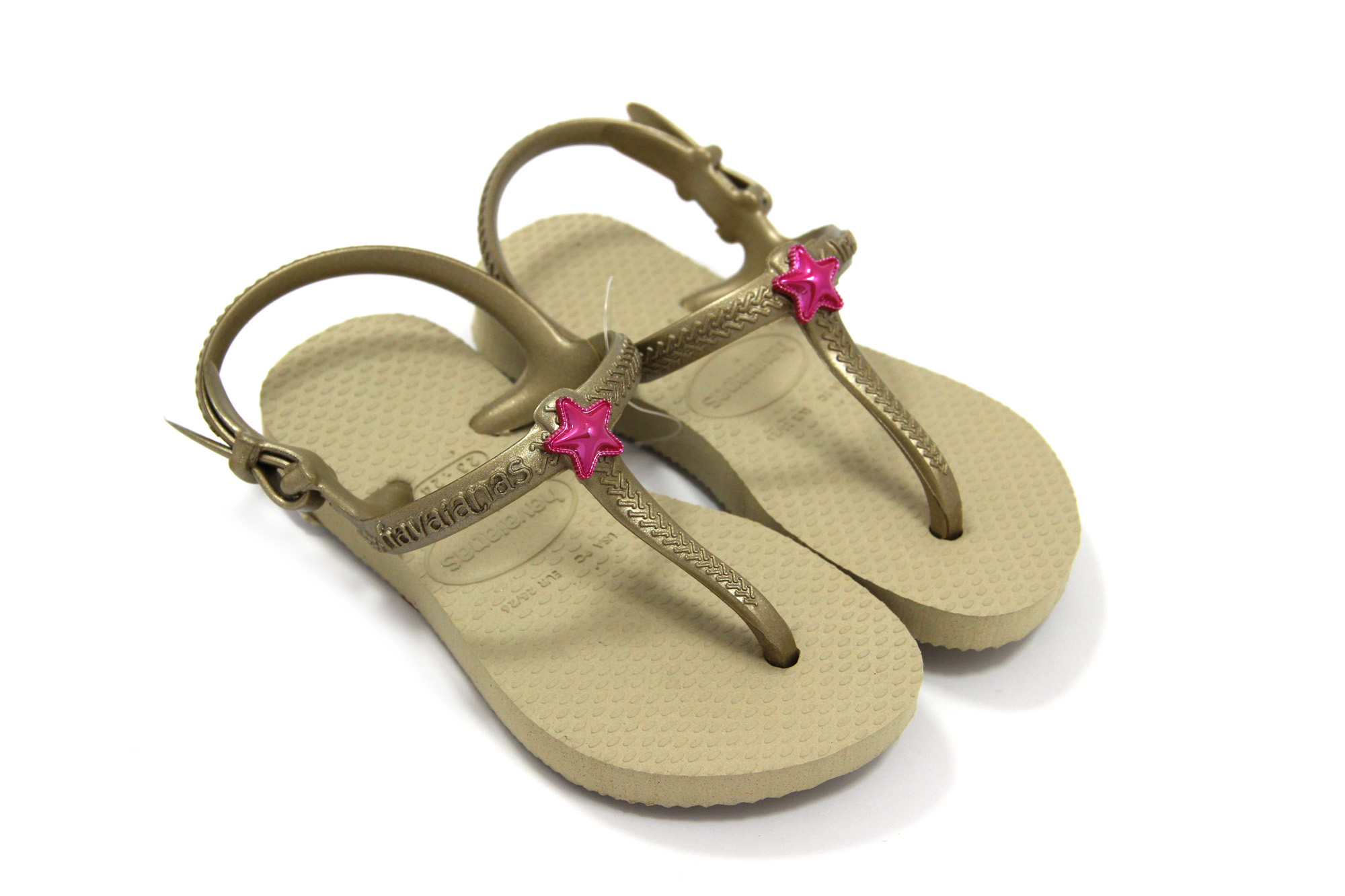 

Сандалии для девочек havaianas Бежевый 23-24 #10189