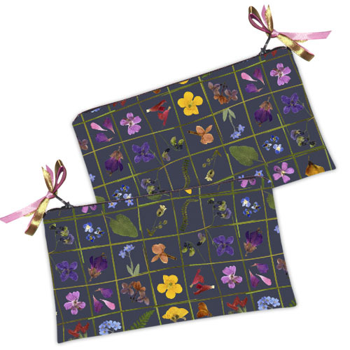 

Косметичка женская Presentville Такие разные и красивые цветочки 20x12 см