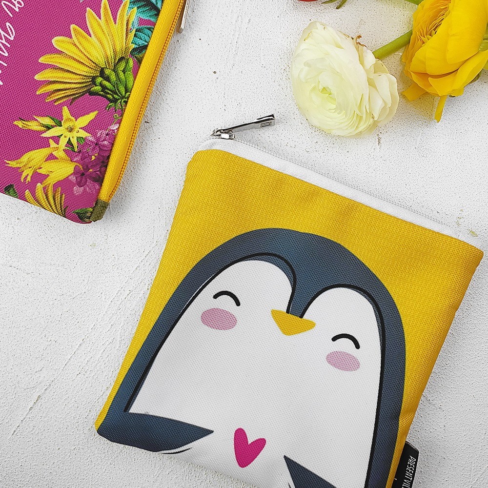 

Косметичка квадратная Basic Presentville Ти в мене туть... 16x16 см