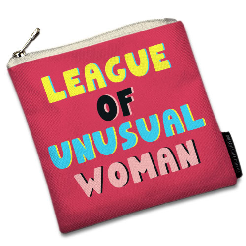 

Косметичка квадратная Basic Presentville League of unusual woman 16x16 см