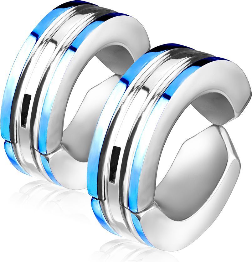 

Клипсы Spikes SFE-01011 (Цвет: синий)