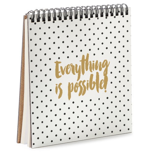 

Скетчбук Presentville Everything is possible! 16,7х18 см
