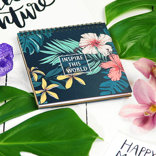 

Скетчбук Presentville Inspire this world 16,7х18 см