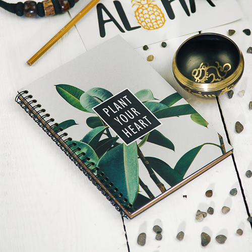 

Скетчбук Presentville Plant your heart 14,7х21 см