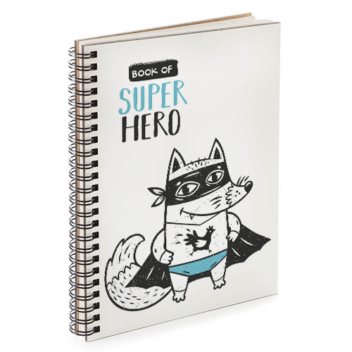 

Скетчбук Presentville Book of super hero 14,7х21 см