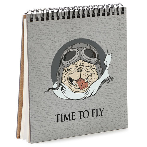 

Скетчбук Presentville Time to fly 16,7х18 см
