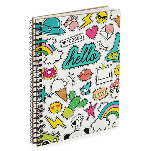 

Скетчбук Presentville Hello 14,7х21 см