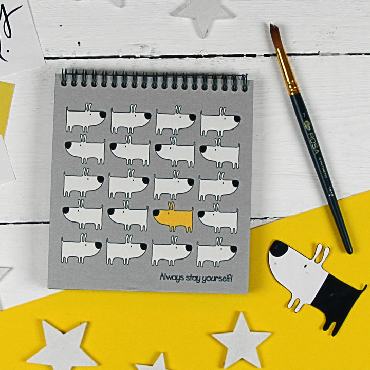 

Скетчбук Presentville Always stay yourself! 16,7х18 см