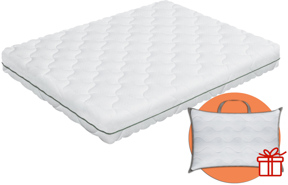 

Ортопедический матрас Smart Mattresses Soft - 160х200 + подушка Solo 50x70