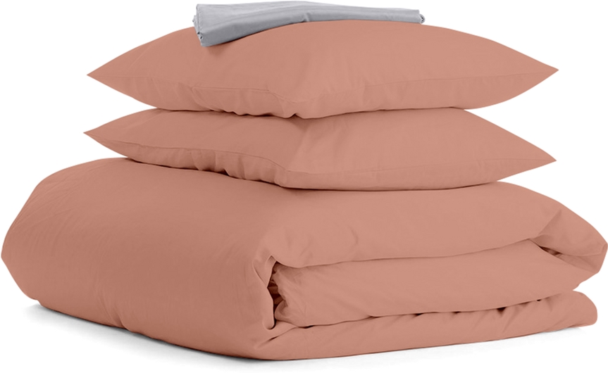 

Комплект постельного белья Cosas Ranfors 160х220 Brick Grey