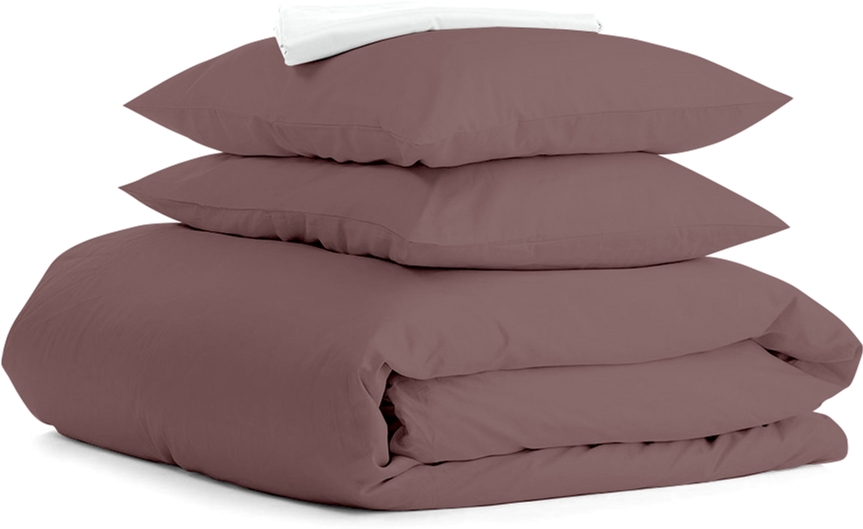 

Комплект постельного белья Cosas Ranfors 160х220 Chocolate El-White