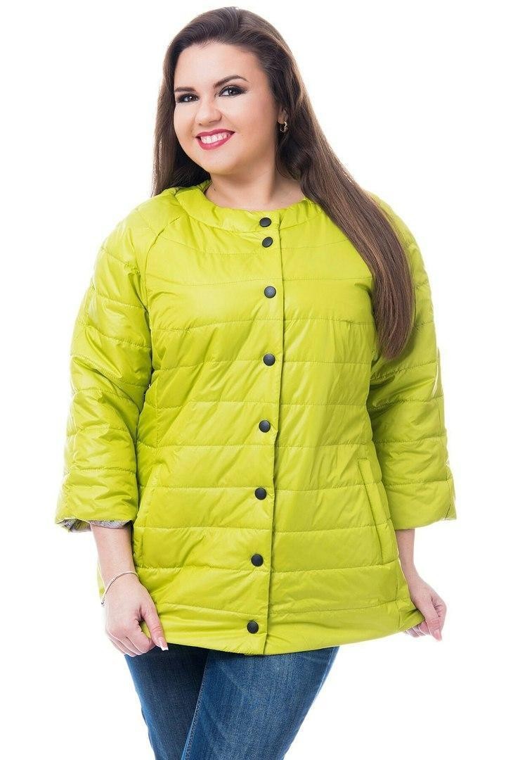 

Куртка жилетка Khan лимонный  XL-XXL, Куртка жилетка Khan лимонный 52 XL-XXL