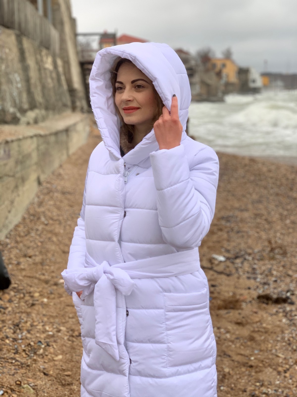 

Куртка парка MaLika белая - XL-XXL, Куртка парка MaLika белая 50-52 XL-XXL