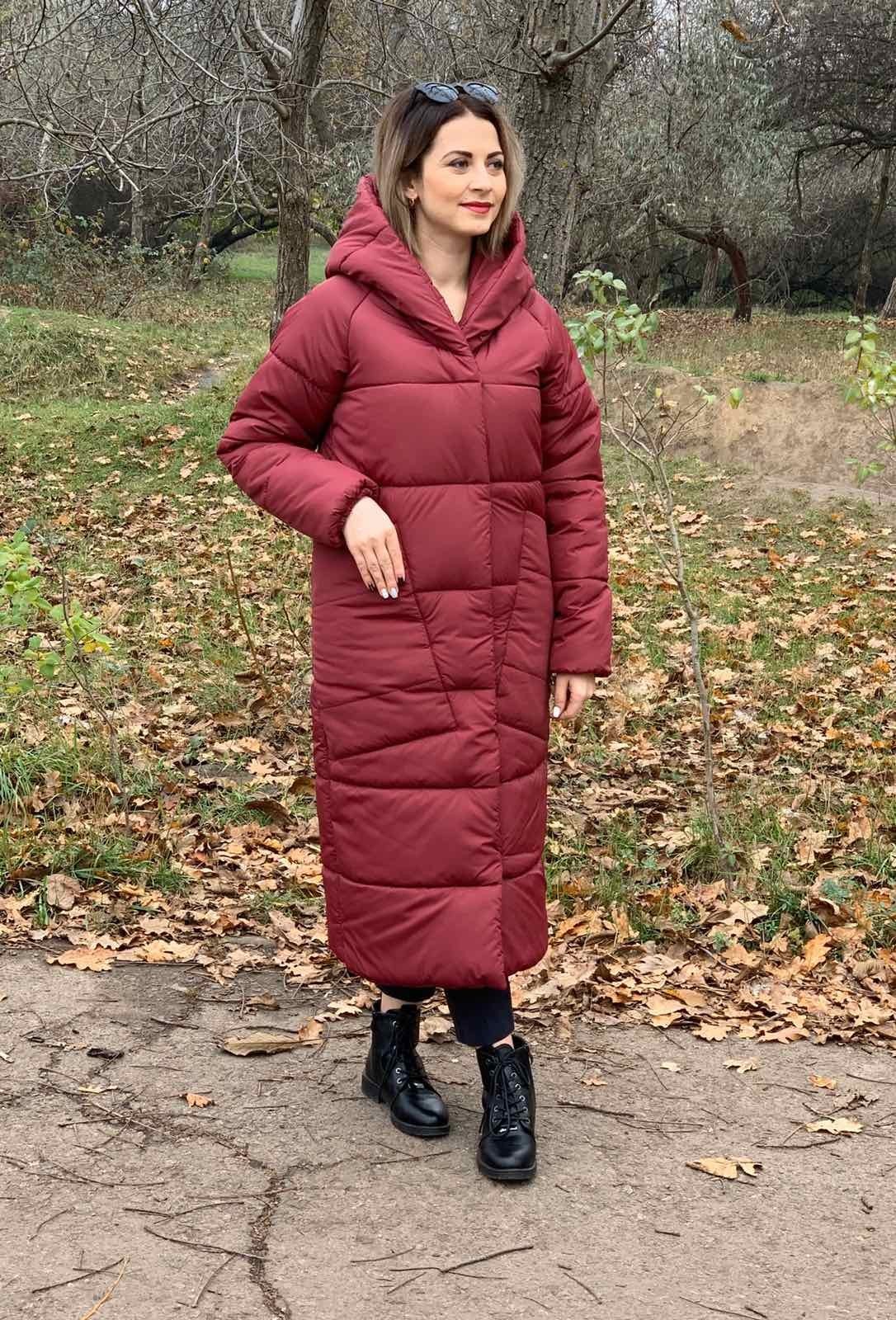 

Куртка кокон зима MaLika бордовый - XXL-XXXXXL, Куртка кокон зима MaLika бордовый 54-56 XXL-XXXXXL