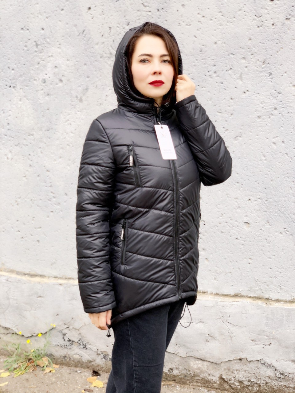 

Куртка KHAN зимняя черный  XL, Куртка KHAN зимняя черный 50 XL