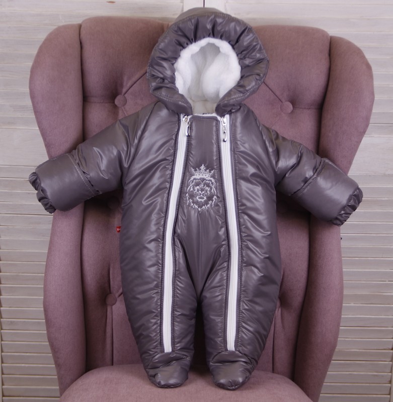 

Комбинезон зимний для малышей Brilliantbaby King 56-68 см хамелион