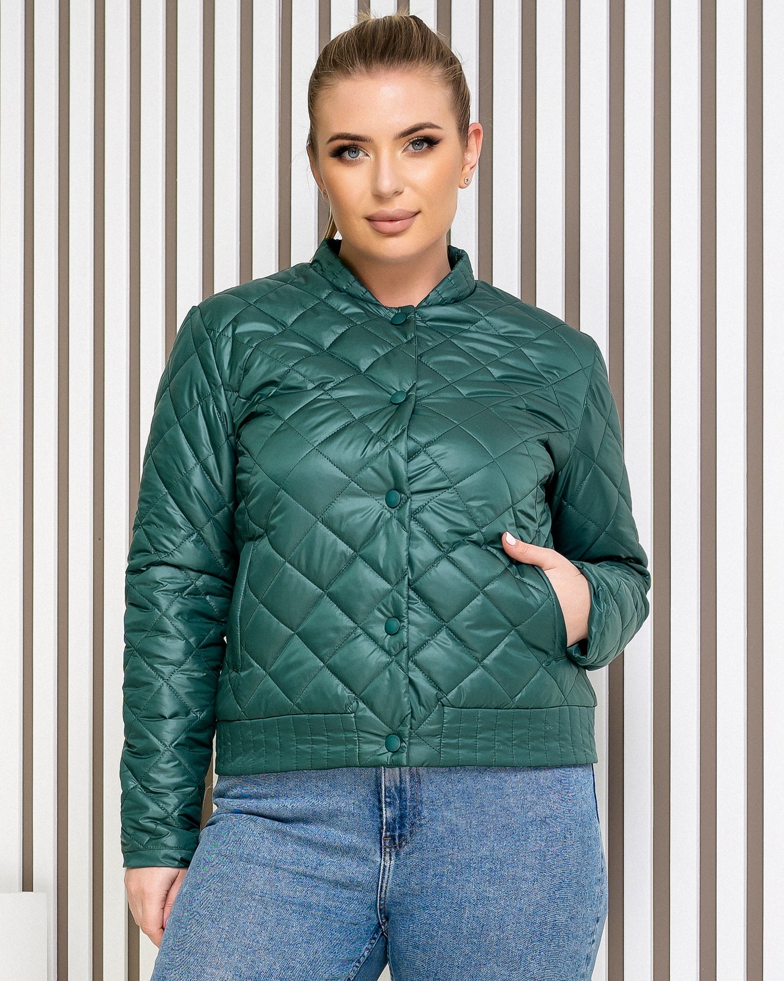 

Куртка Khan зеленый  2XL, Куртка Khan зеленый 52 2XL