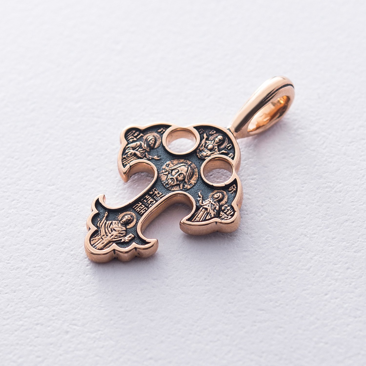 

Православный крест "Спас Нерукотворный. Прп. Петр и Феврония Муромские. Свт. Николай Мирликийский п02664 Оникс