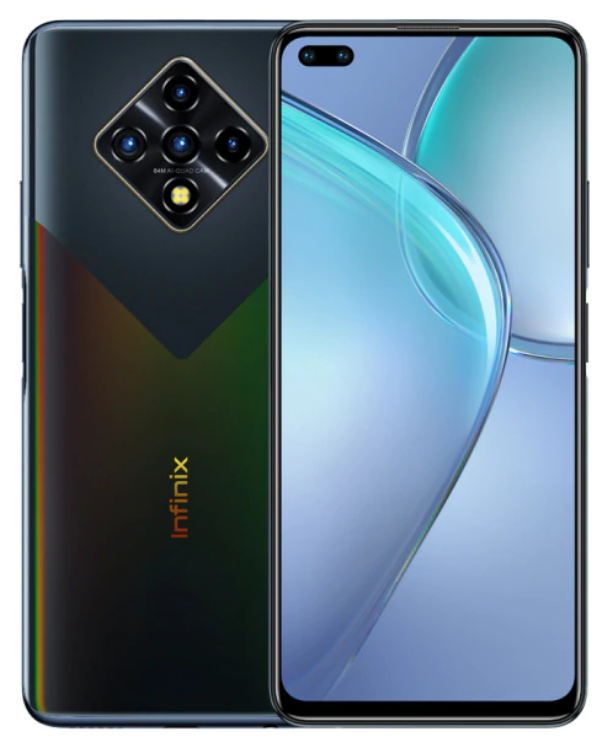 

Смартфон Infinix Zero 8 8/128 Gb black, 6.85", Helio G90T, 3G, 4G