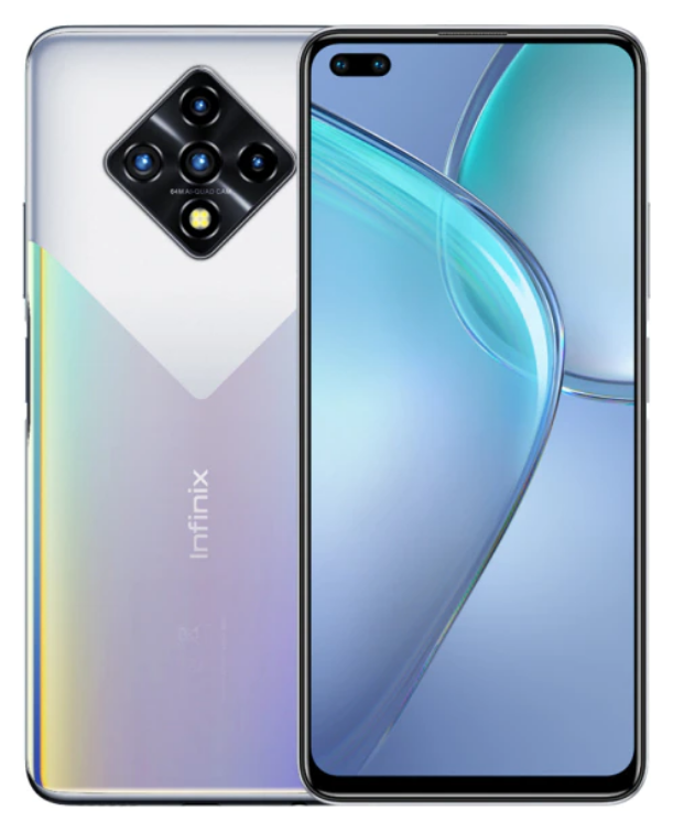 

Смартфон Infinix Zero 8 8/128 Gb silver, 6.85", Helio G90T, 3G, 4G