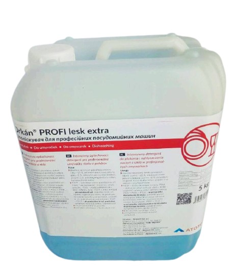 

Ополаскиватель для посудомоечных машин Orkán PROFI lesk EXTRA 5 кг