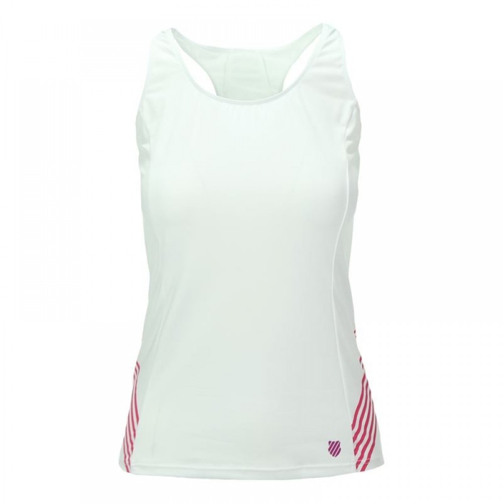 

Майка для женщин K-Swiss Match tank white/pink (S)