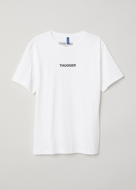 

Футболка H&M 0615038SK L білий комб.