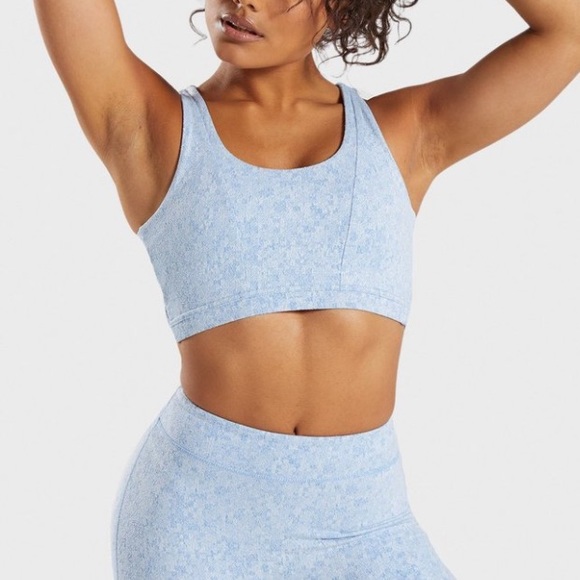 

топ спорт Gymshark GLSB1873 XS блакитний
