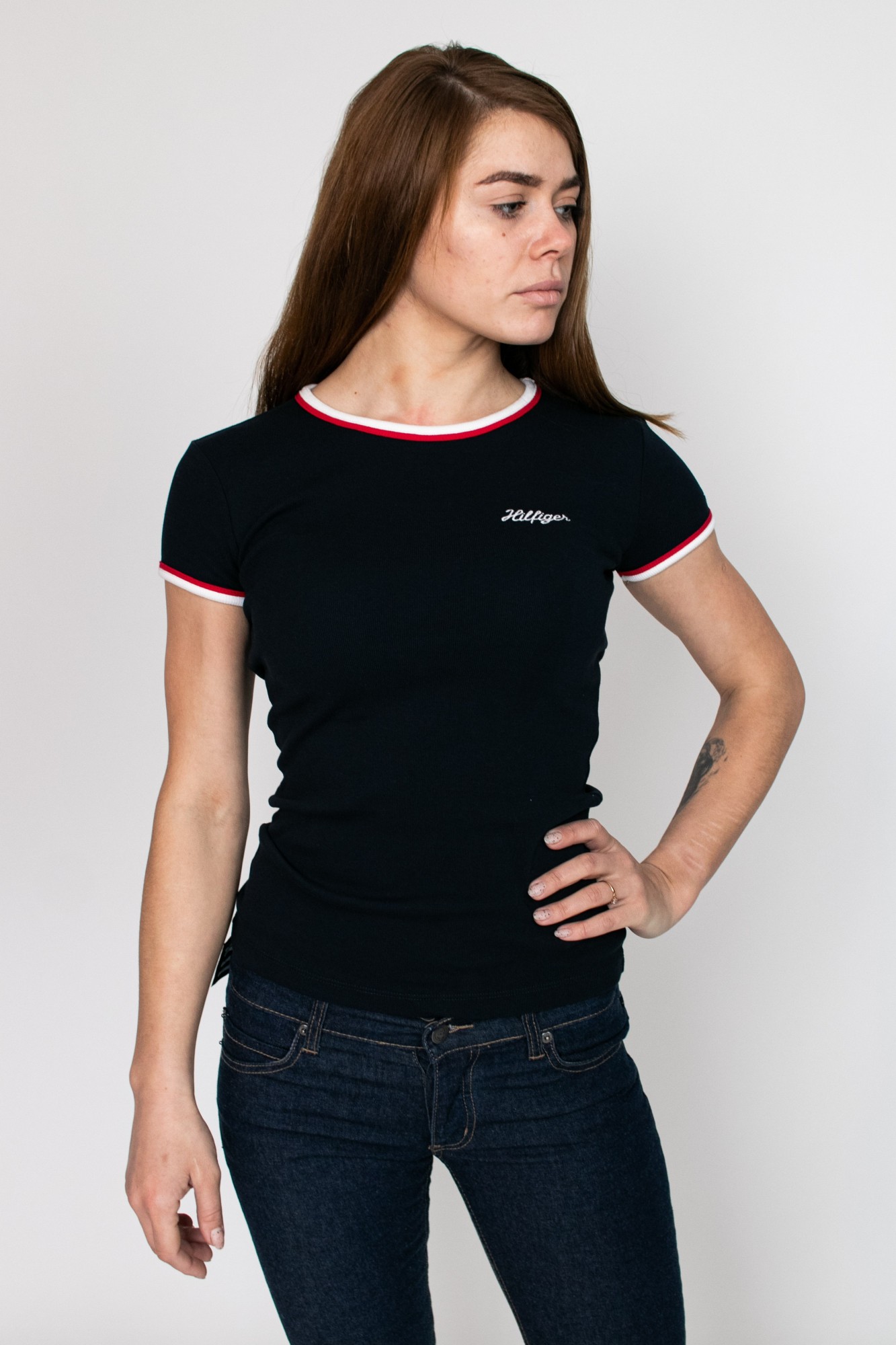 

Футболка Tommy Hilfiger  Синя (RM37697684 079 D4, Футболка Tommy Hilfiger XS Синя (RM37697684 079 D4)