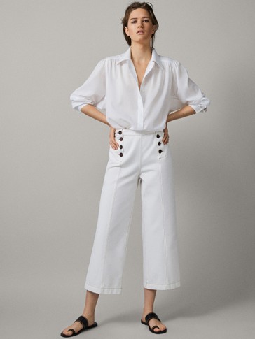 

Джинси Massimo Dutti 5096/587/251SK 44 білий