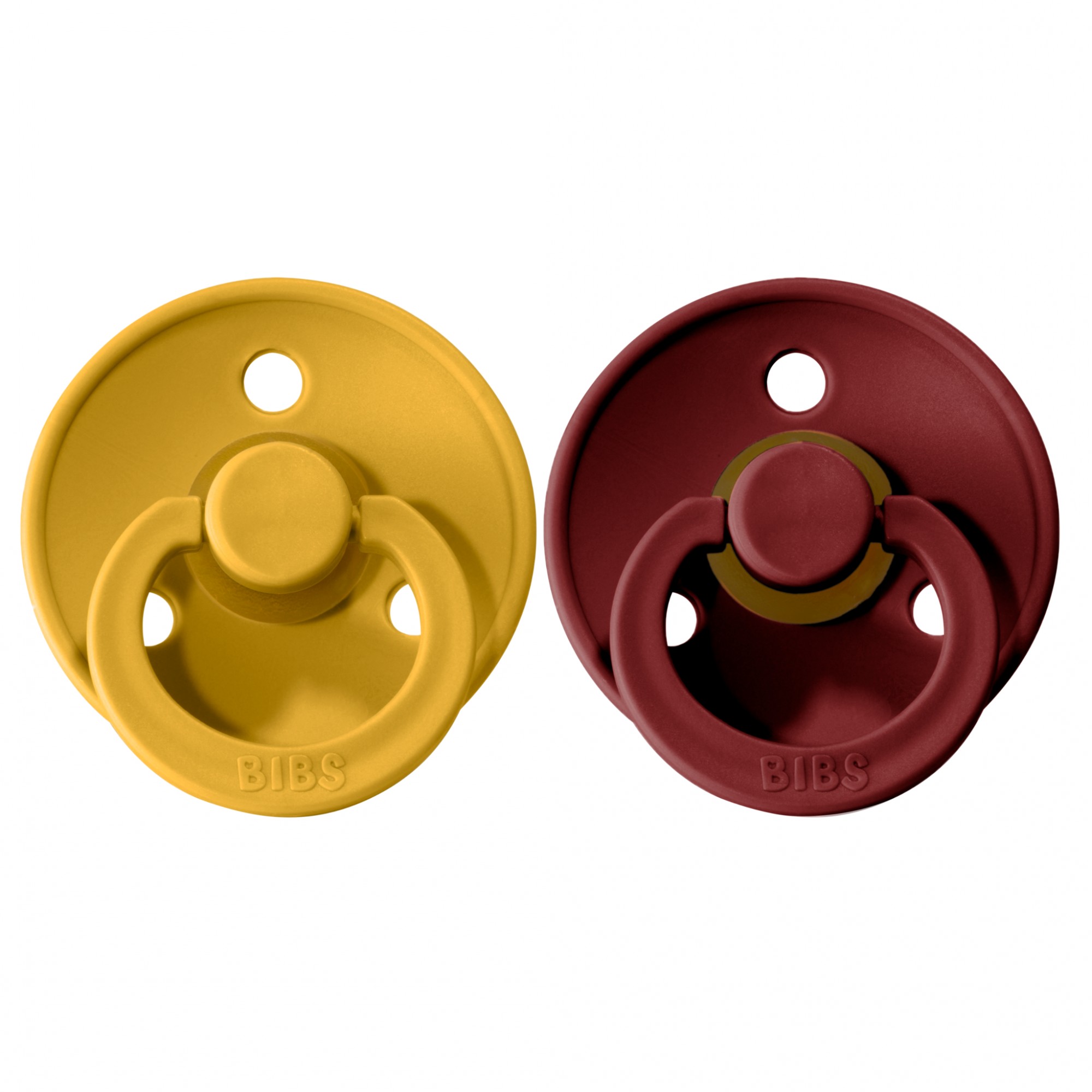 

Пустышка BIBS Mustard + Wine 0- 6 мес. 2 шт.