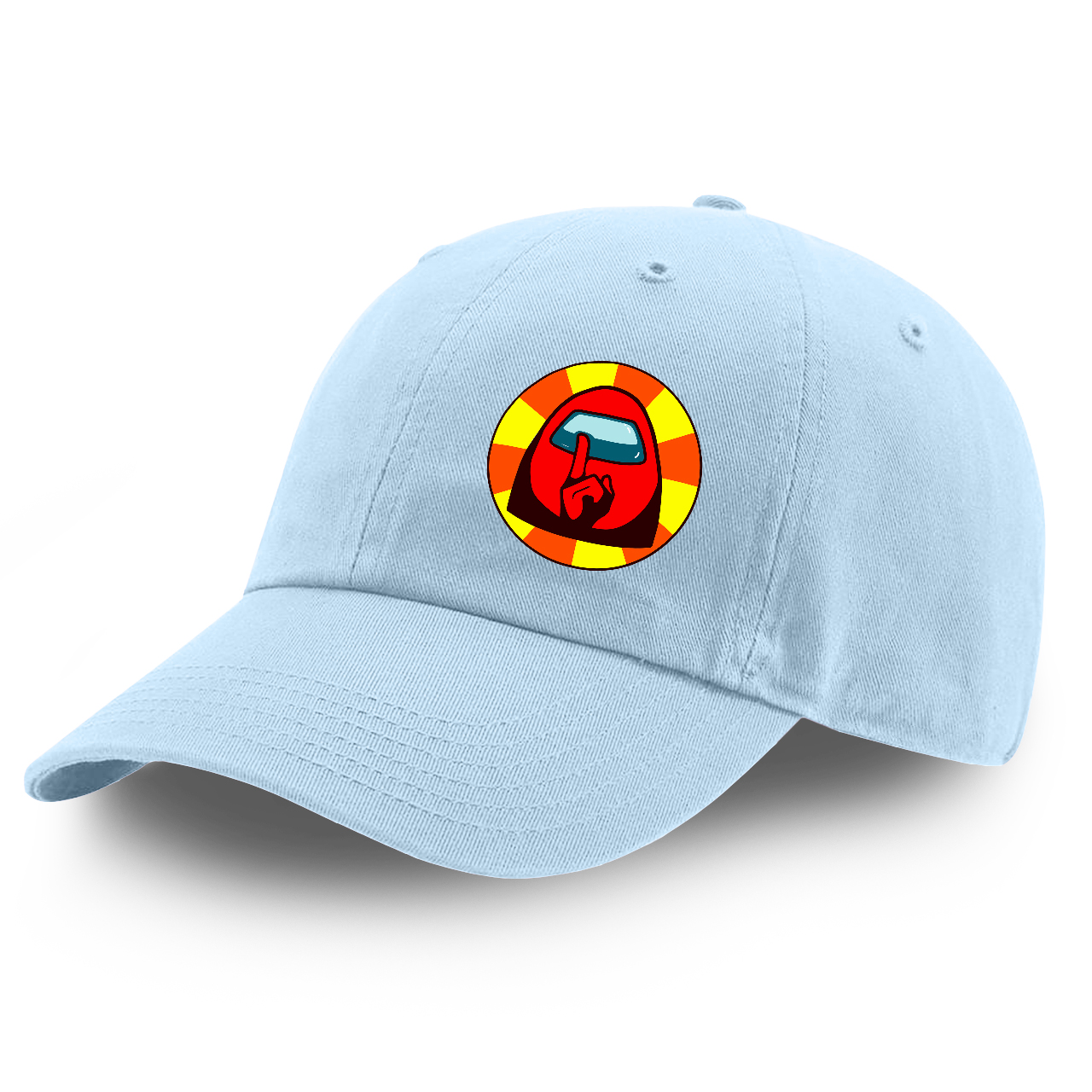 

Детская кепка Амонг Ас (Among Us) (9273-2412) 100% Хлопок 53-56 см Голубой