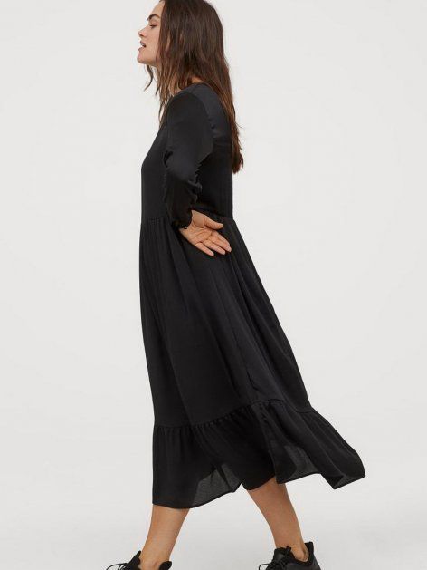 

Платье H& 0829017-1  Черное, Платье H&M 0829017-1 M Черное