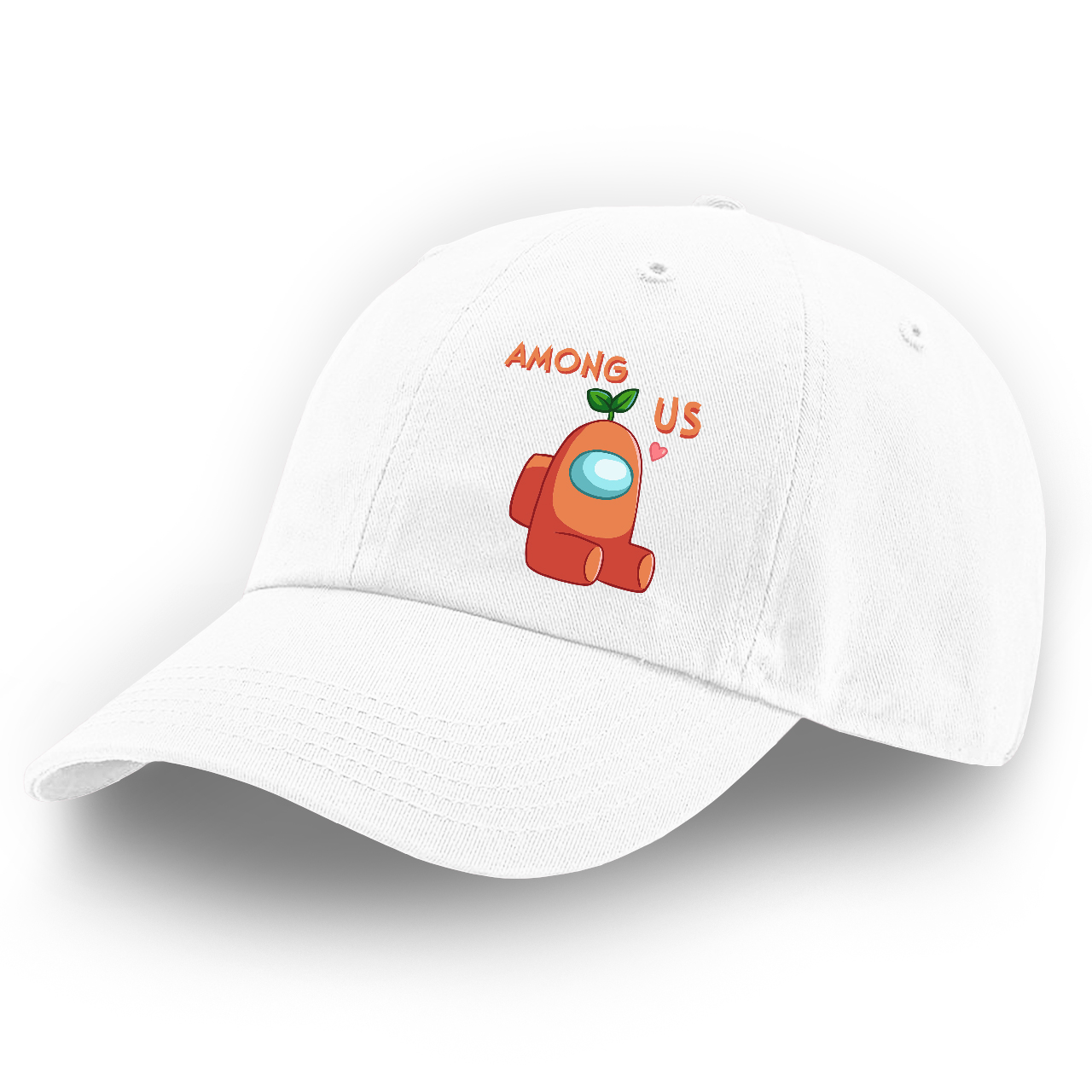 

Детская кепка Амонг Ас (Among Us) (9273-2410) 100% Хлопок 53-56 см Белый