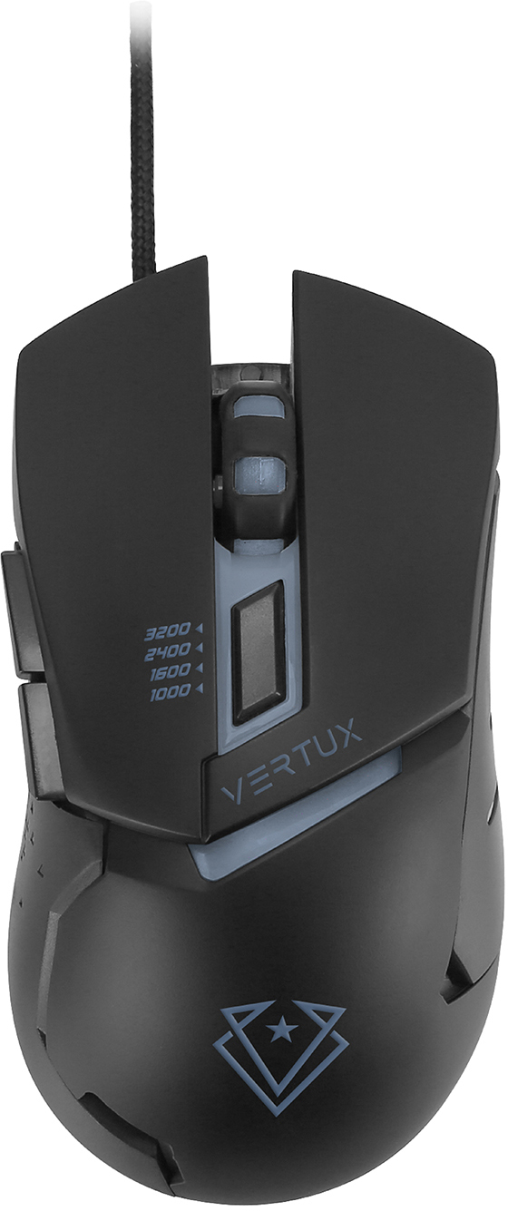 

Мышь Vertux Dominator USB Black