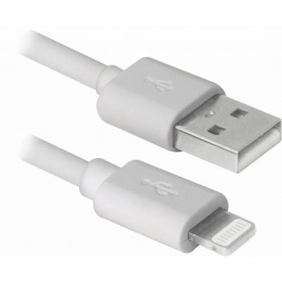 

Кабель REAL-EL Rainbow USB Type-C-Lightning 1m White