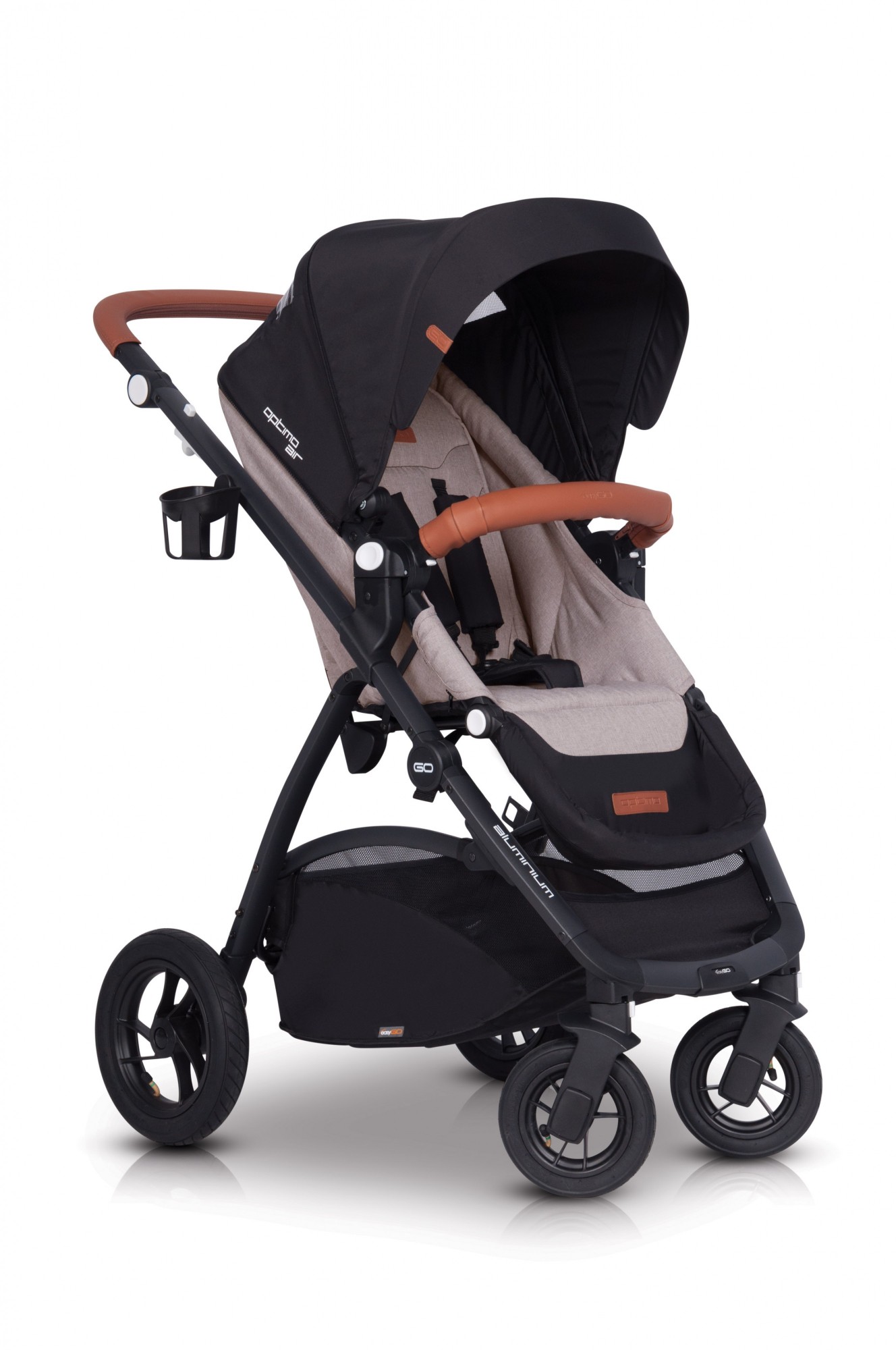 

Детская прогулочная коляска EasyGo Optimo Air Sand