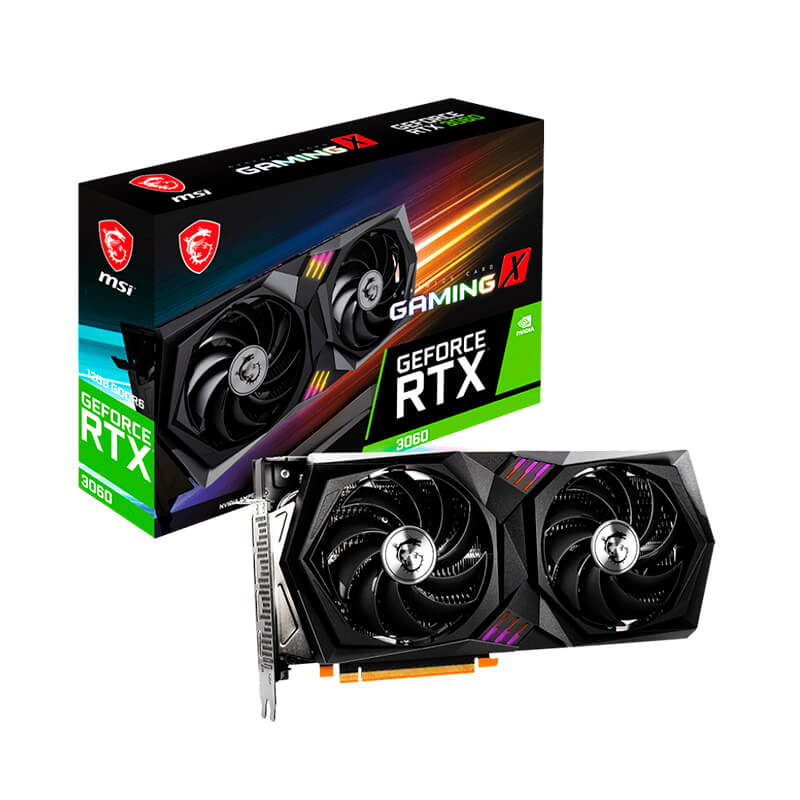 

Видеокарта MSI GF RTX 3060 12GB GDDR6 Gaming X (GeForce RTX 3060 GAMING X 12G)