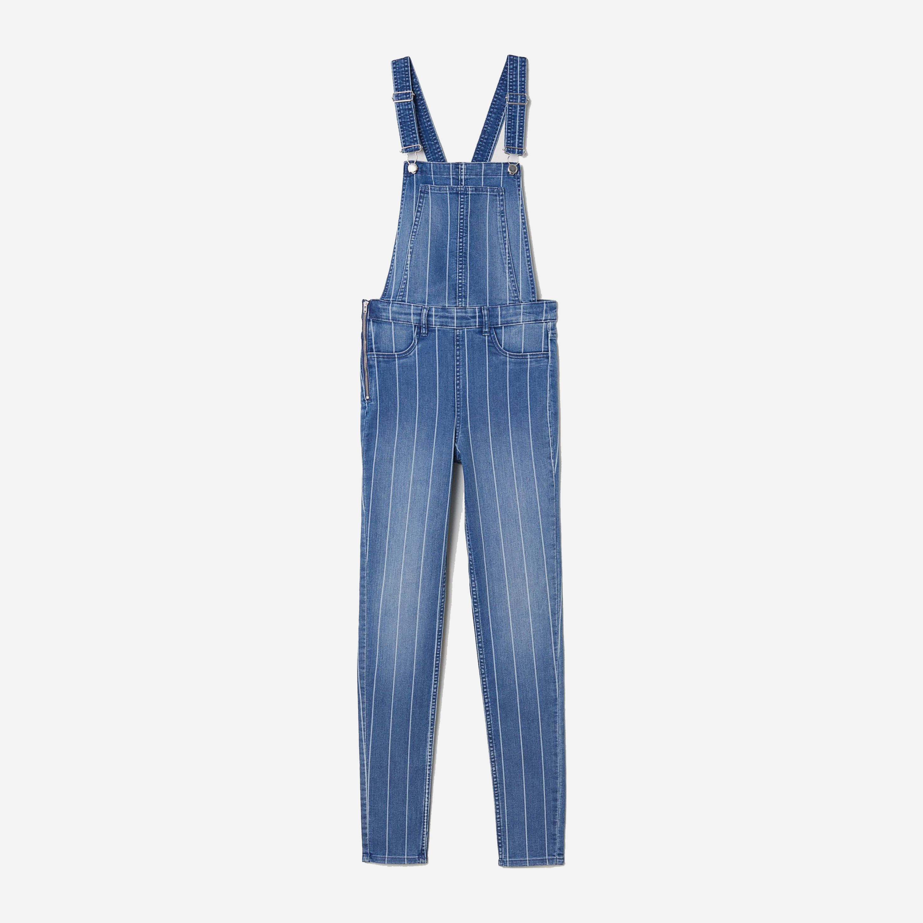 

Полукомбинезон джинсовый H&M 0572990-7  Синий (СА2000001577813, Полукомбинезон джинсовый H&M 0572990-7 32 Синий (СА2000001577813)